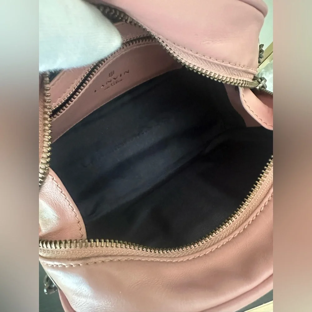 Lanvin Pink Crossbody Bag with Tassel - Picture 6 of 7